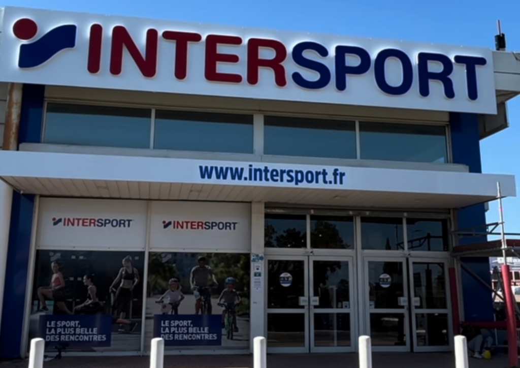 enseigne intersport